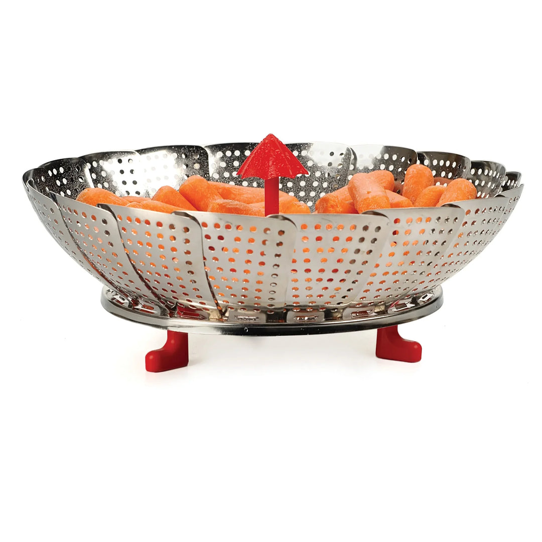 RSVP International Umbrella Steam Basket, 12 Inch