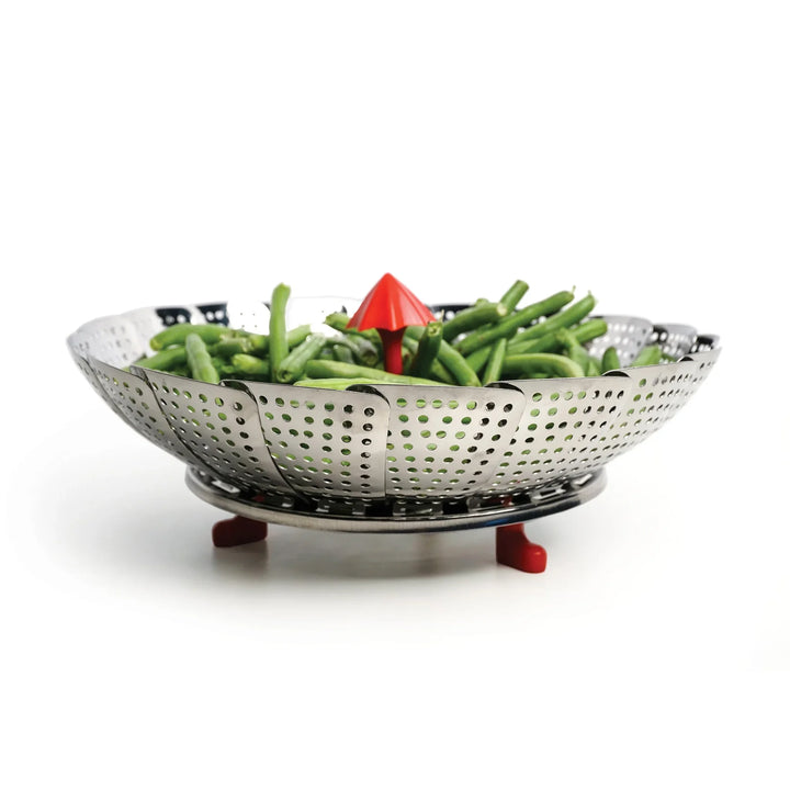 RSVP International Umbrella Steam Basket, 12 Inch