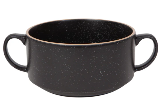 Black Soup Bowl