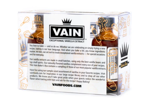 Vain Vanilla Baker's Box