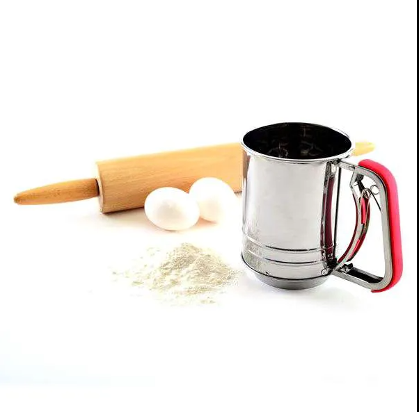 Stainless Steel 3 Cup Flour Sifter
