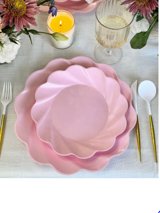 Eco Dinner Plate- Blush